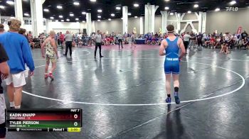 126 lbs Round 2 (16 Team) - Tyler Pierson, Iowa Gables vs Kadin Knapp, Iowa Hawks