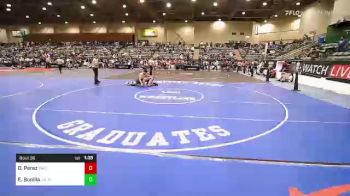 Consi Of 8 #1 - Oscar Perez, BULLDOG WRESTLING CLUB vs Esau Bonilla, JW North