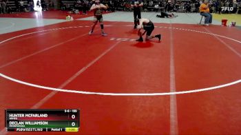 155 lbs Champ. Round 1 - Hunter McFarland, NRHEG vs Declan Williamson, Minnewaska