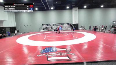 138 lbs Mason Rohr, Ohio Scarlet vs Dale Corbin, Pennsylvania Red