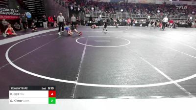 60 lbs Semifinal - Weston Myers, Pawhuska Elks Takedown vs Elias Garten, Abilene Kids