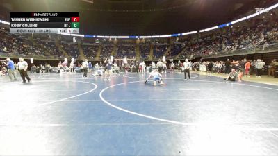 89 lbs Consy 4 - Tanner Wisniewski, Erie vs Koby Collins, Mt Lebanon