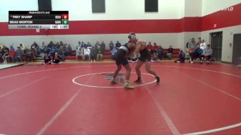 190 lbs Cons. Round 3 - Trey Sharp, Benton Community vs Beau Morton, Hampton-Dumont-CAL
