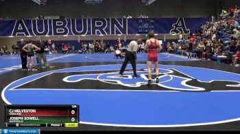 126 lbs Quarterfinal - Cj Helveston, Saraland vs Joseph Sowell, Huntsville