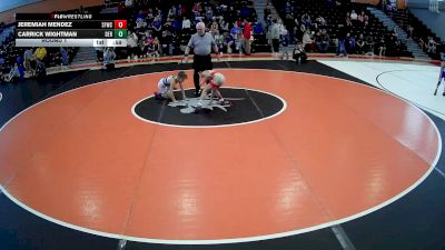 70 lbs Round 1 - Jeremiah Mendez, All American vs Carrick Wightman, Derry