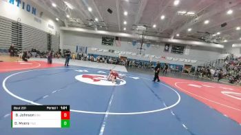 90 lbs Semifinal - Bentley Johnson, Green River Grapplers vs Dyllan Myers, Thermopolis Wrestling Club