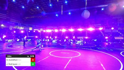 116 lbs Consi Of 16 #2 - Brooklynn Gustafson, Mile High WC vs Julissa Rodriguez, Juic3 Academy