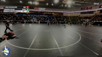 144 lbs Cons. Round 1 - Andrew Staab, Joliet (Catholic Academy) vs Luke Showalter, Hampton-Dumont-CAL