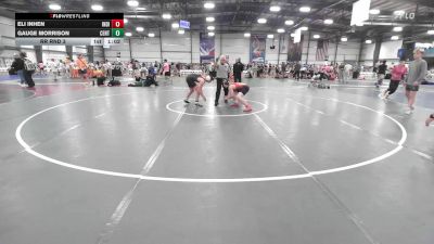 127 lbs Rr Rnd 3 - Eli Inhen, Indiana Outlaws Maroon vs Gauge Morrison, Central PA