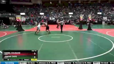 220 lbs Champ. Round 1 - Daniel Colebank, OKWA vs Jordan Davis, OCW1