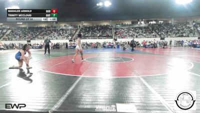 161 lbs Round Of 32 - Zoey Mitchell, Del City Middle School vs Nikita Mehtala, McLoud