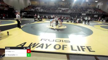 145 lbs Final - Jayda Fulp, Fort Worth Country Day vs Kryssceah Ravenelle, Wyoming Seminary