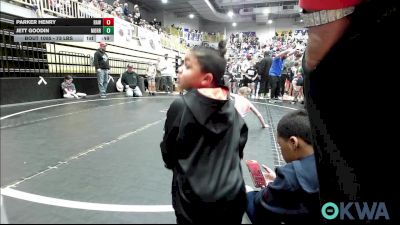 73 lbs Quarterfinal - Parker Henry, Raw Wrestling Club vs Jett Goodin, Morrison Takedown Club