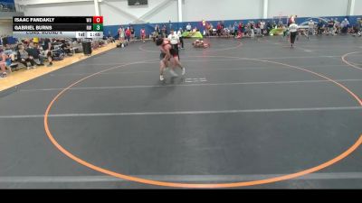 144 lbs Cons. Round 4 - Isaac Fandakly, Wrestling University vs Gabriel Burns, Roundtree Wrestling