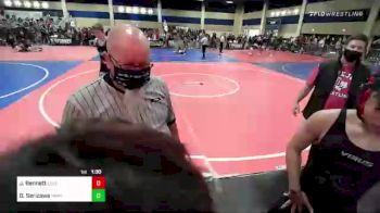 126 lbs Round Of 64 - Jaden Bennett, Lovejoy vs Dustin Serizawa, Hawkeye/Speakeasy WC