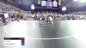 138 lbs Rnd Of 128 - Eric Larwin, Oregon vs Hunter Hollingsworth, Oklahoma