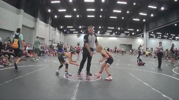 65 lbs Cons. Semi - Charlotte Robbins, Bison Takedown Club vs Kolsen Lynch, Rabbit Wrestling Club