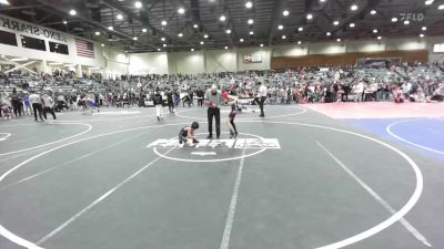 57 lbs Semifinal - Jaidyn Sears, Carson Bulldogs vs Cameron Coberly, Lebanon Mat Club