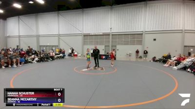 117 lbs Round 3 (6 Team) - Hanah Schuster, Minnesota vs Seanna McCarthy, Georgia