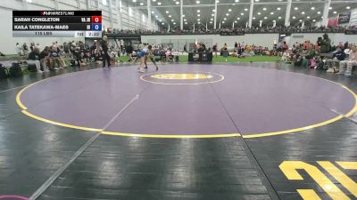 115 lbs Sarah Congleton, Virginia vs Kaila Tatekawa-Maes, Hawaii