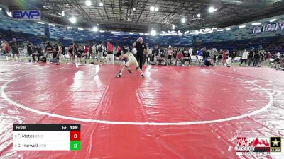 87 lbs Final - Frank Motes, Gold Rush Wrestling vs Cooper Harwell, Ironclad Wrestling Club