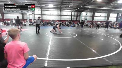 Consi Of 8 #1 - Brodi Martin, Richland vs Brandon Mayock, Oakland