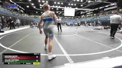 100 lbs Round 2 (6 Team) - Trace Safken, Kansas Warriors 1 vs Parker Hansen, Untouchables