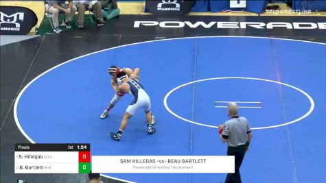 138 lbs Final - Sam Hillegas, North Hills vs Beau Bartlett, Wyoming Seminary