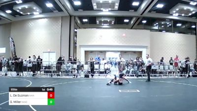 65 lbs Consi Of 8 #2 - Logan De Guzman, Savage House WC vs Gavin Miller, Rancho Bernardo WC