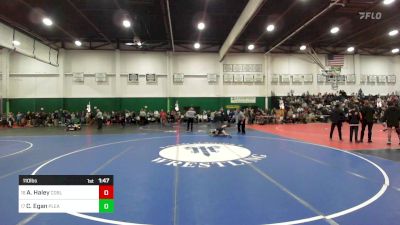 110 lbs Round Of 32 - Ashten Haley, Cobleskill-richmondville vs Ciaran Egan, Pleasantville