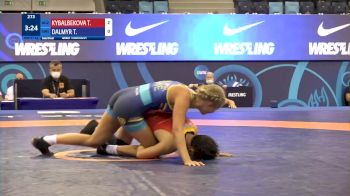 57 kg 1/2 Final - Tancholpon Kybalbekova, Kyrgyzstan vs Tindra Olivia Dalmyr, Sweden