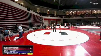 138 lbs Cons. Round 4 - Ethan Carney, Mojo Grappling Wrestling vs Quinn Livingston, Cascia Hall Wrestling Club