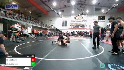 140 lbs Rr Rnd 2 - Damon Martin, Sallisaw Takedown Club vs Maddox Heflin, Runestone