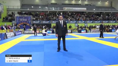 TERO TAPIO AHOLA vs AHMED BEN TOUMI 2020 European Jiu-Jitsu IBJJF  Championship