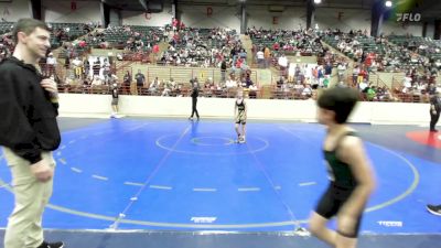 80 lbs Consolation - Dawson Evans, Georgia vs Nikan Yousefi, Level Up Wrestling Center