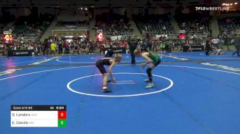 80 lbs Consolation - Gavin Landers, Iawc vs Eric Casula, Oklahoma Wrestling Academy