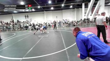 130 lbs Quarterfinal - Joseph Watson, Northern Arizona Grapplers vs Jake Gonzalez, Turlock Wrestling