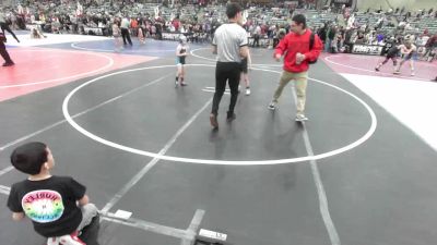 52 lbs Quarterfinal - Brax Peterson, Athlos Wrestling vs Chase Cawelti, Nevada Elite