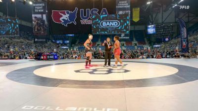 190 lbs Champ. Rd Of 64 - Anali Wilson, IL vs Addison Arvdal, NE