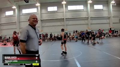 100 lbs Round 2 (8 Team) - Jayce Nixon, The Wrestling Mill vs Hunter Moore, FORGE