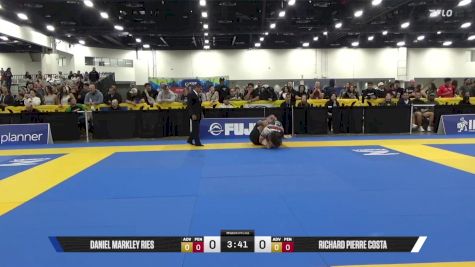 Richard Pierre Costa vs Daniel Markley Ries 2025 World IBJJF Jiu-Jitsu No-Gi Championship