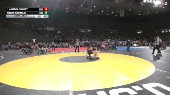 3A Boys 106 lbs Cons. Semi - Angel Madrigal, Riverside (Boardman) Boys vs Kamden Quimby, Douglas Boys