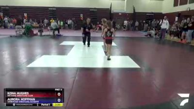 10U-1 lbs Round 2 - Kona Hughes, Big Game Wrestling Club vs Aurora Hoffman, Sarbacker Wrestling Academy