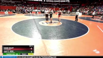 2A 175 lbs Semifinal - Matty Jens, Grayslake (Central) vs Zane Hulet, Washington