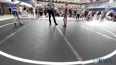 80 lbs Quarterfinal - Lathan Russell, Tecumseh Youth Wrestling vs Rann Hutson, Husky Wrestling Club