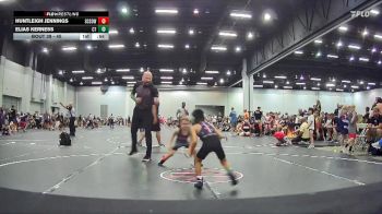 45 lbs Semifinal - Huntleigh Jennings, South Carolina School Of Wrest vs Elias Kerness, Chagolla Trained Wrestling