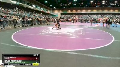 64-65 lbs Round 5 - Mj Spillner, USA Gold vs Kaleb Rodriguez, Spanish Springs Wrestling Club