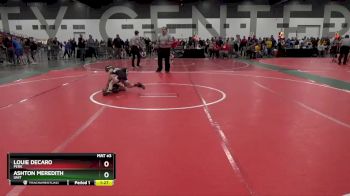 55 lbs Semifinal - Ashton Meredith, UNIT vs Louie DeCaro, PERK