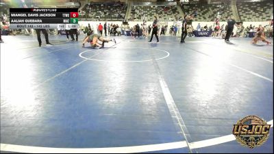 142 lbs Final - Miangel Davis Jackson, Team Tulsa Wrestling Club vs Aaliah Guebara, Maize WC