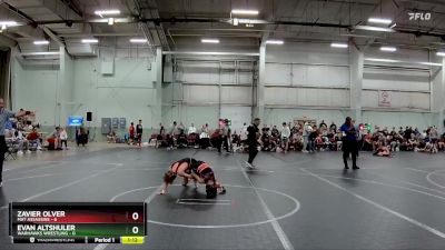 80 lbs Round 1 (8 Team) - Zavier Olver, Mat Assassins vs Evan Altshuler, Warhawks Wrestling